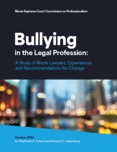 Bullying in the Legal Profession Report Cover